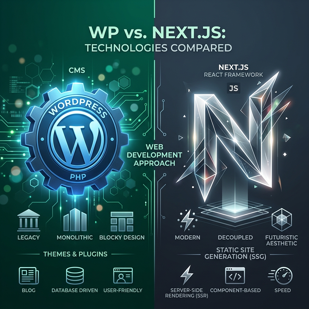 WordPress vs. Next.js: Which is Right for Your Business in 2026?